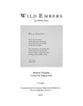 Wild Embers SSAA choral sheet music cover